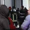 Allarme bomba nella sede del quotidiano “La Repubblica” su via Cristoforo Colombo a Roma.