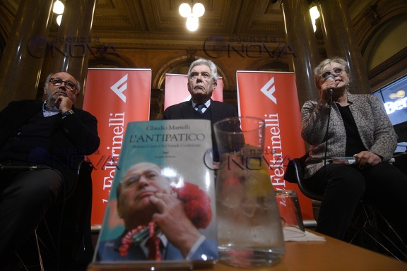 Claudio Martelli presenta il libro L'antipatico. Bettino Craxi e la grande coalizione
