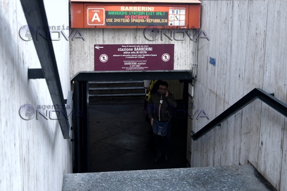 Riaperta la fermata metro Barberini