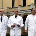 Coronavirus, Zingaretti incontra i medici dello Spallanzani
