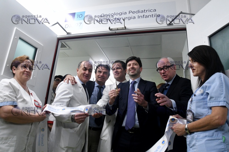 Gemelli, il ministro Speranza inaugura reparto di oncologia pediatrica