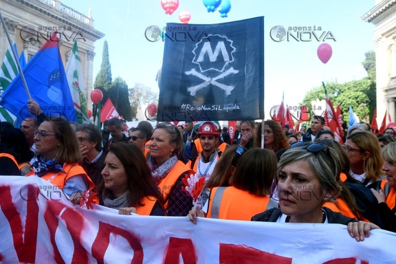 Sciopero partecipate del comune di Roma