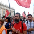 Manifestazione dei sindacati