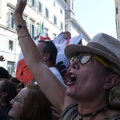 Manifestazione di sostegno a Giuseppe Conte