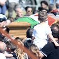 Funerali di Emanuele Crestini, il sindaco di Rocca di Papa