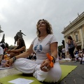 Yoga in piazza