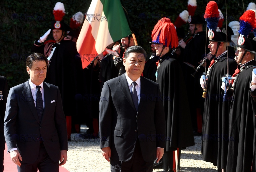 Xi Jinping e Giuseppe Conte firmano il Memorandum