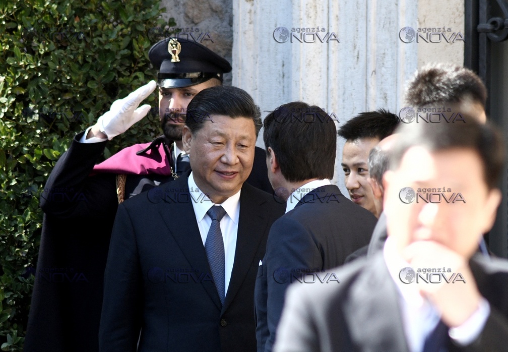 Xi Jinping e Giuseppe Conte firmano il Memorandum