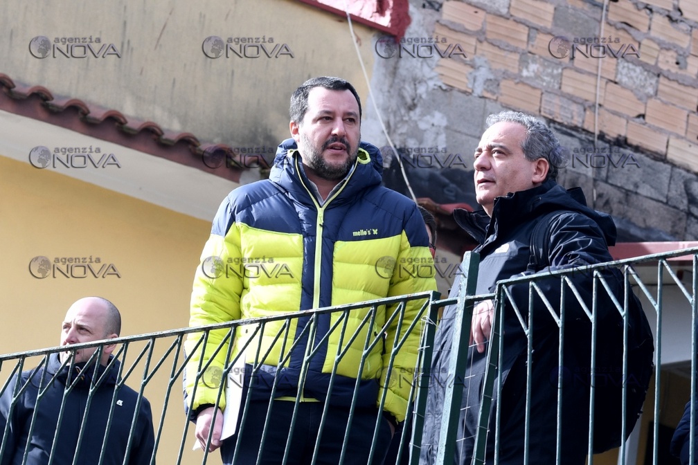 Salvini a  Fidene