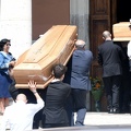 Centocelle, i funerali di Valentina e Carlo