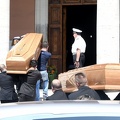 Centocelle, i funerali di Valentina e Carlo