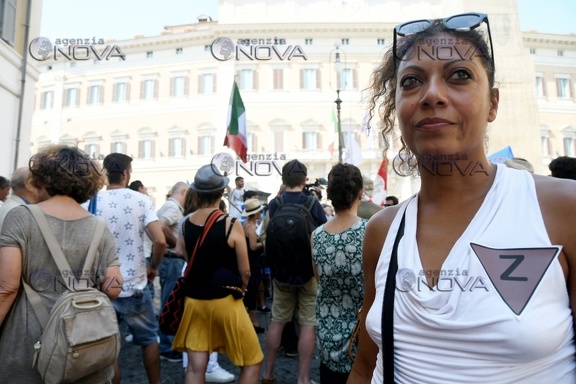 Manifestazione per i Rom