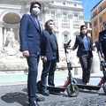 Roma, monopattini elettrici sharing Helbiz