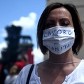 Roma, protesta delle lavoratrici delle mense sccolastiche