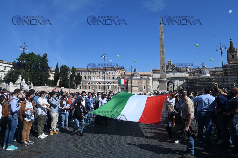 Festa della Repubblica, manifestazione del centrodestra
