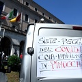 Roma, protesta dei commercianti ambulanti