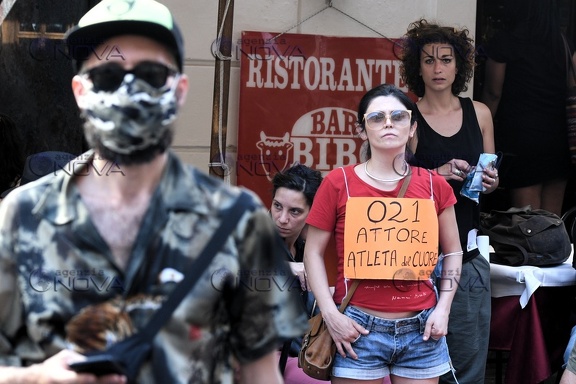 Roma, Lavoratori dello spettacolo in protesta