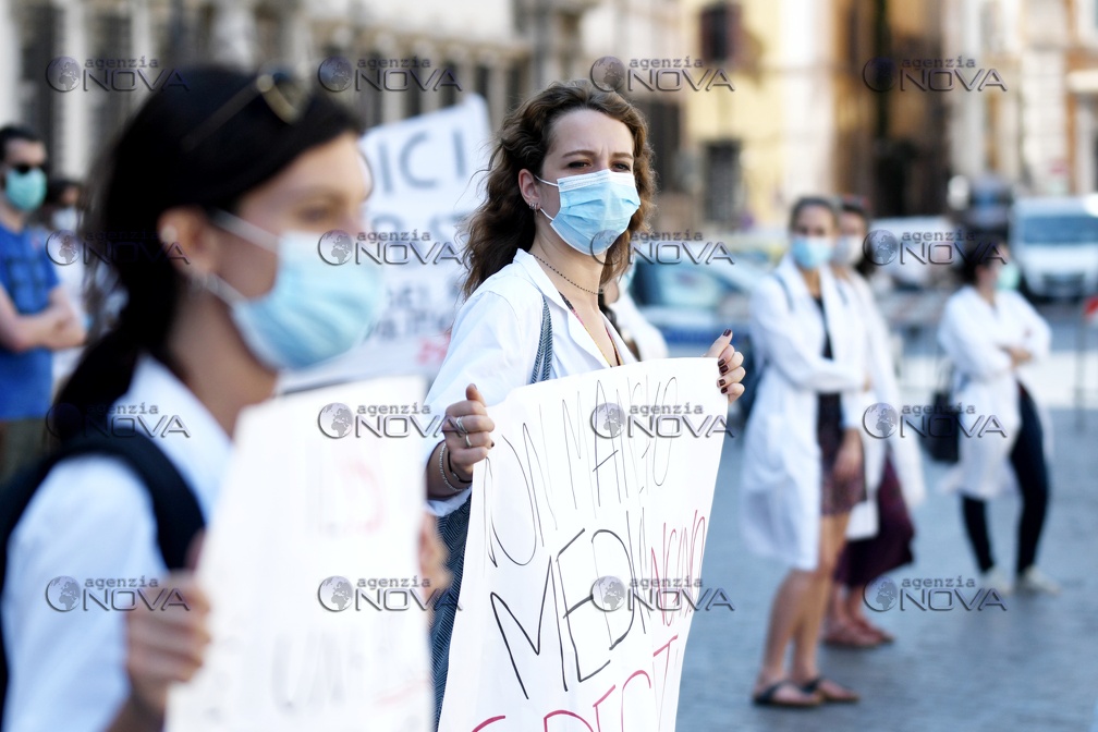 Protesta medici specializzandi 
