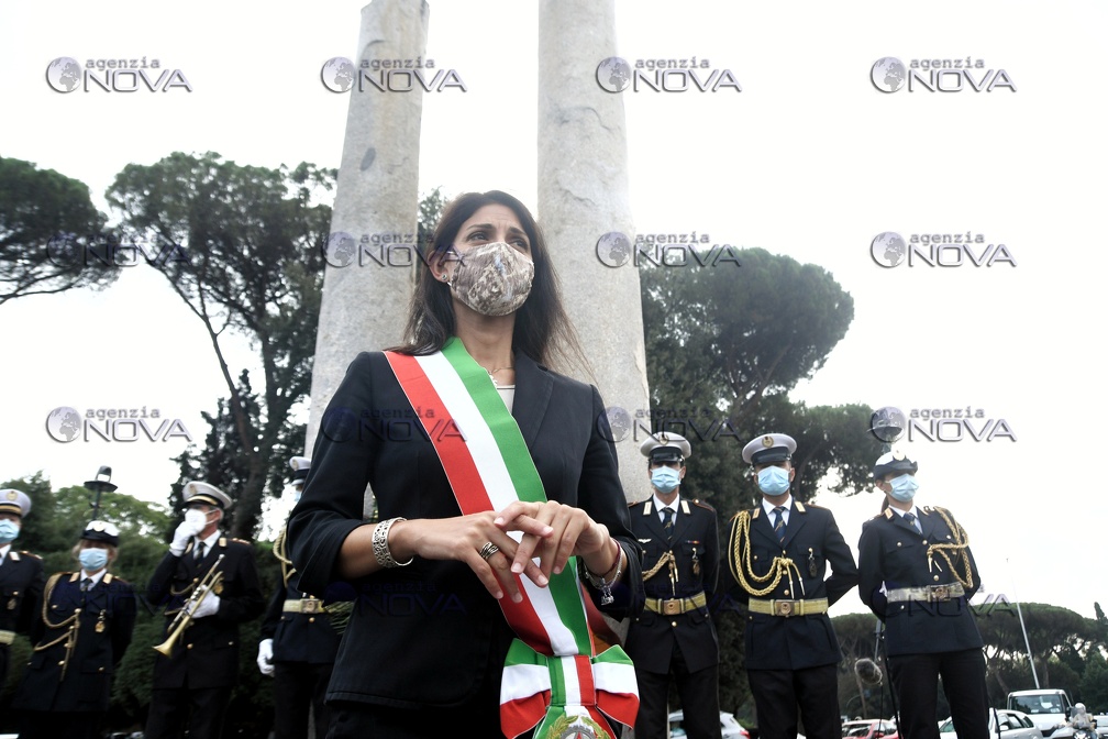 Roma, commemorazione dell'attentato alle torri gemelle