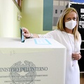 Referendum, Giorgia Meloni al Voto