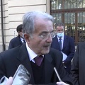 Romano Prodi a margine dell'inaugurazione targa Iri