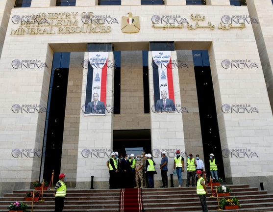  Egitto: visita del ministro del Petrolio alla nuova sede nella capitale amministrativa
