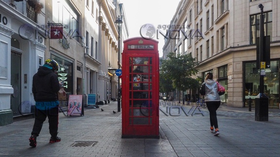 Cabina telefonica a Londra