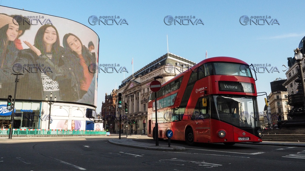 Bus in centro a Londra