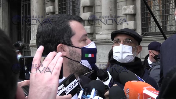 Matteo Salvini su canidato sindaco Milano