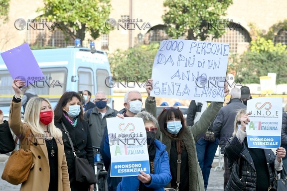 Roma, manifestazione operatori mostre mercato 