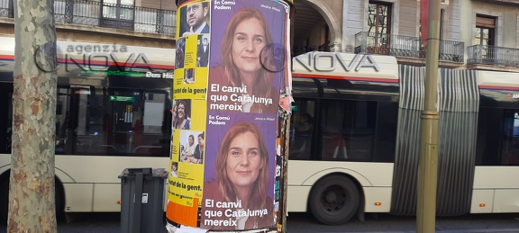 Manifesti elettorali Catalogna