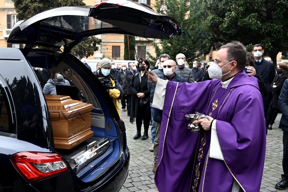 Roma, i funerali di Antonio Catricalà