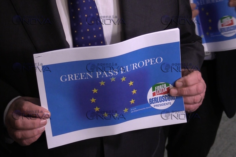 Green pass europeo Forza Italia