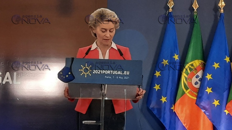 Ursula Von der Leyen - conferenza stampa vertice Oporto 5.jpeg