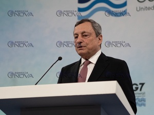 Draghi in conferenza stampa al termine del G7 a Carbis Bay