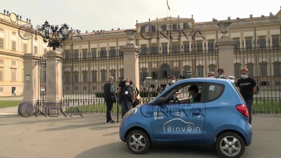 Monza: presentata auto a guida autonoma