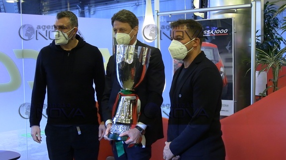 Trenitalia Supercoppa italiana - Luigi Corradi - Alessandro Del Piero - Christian Vieri