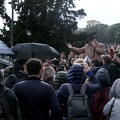 Roma, manifestazione no green pass