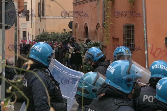 Roma, manifestazione studenti 