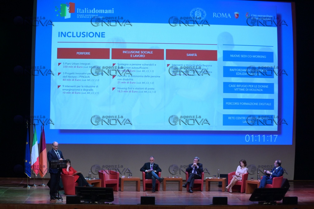  "Italia Domani - Dialoghi sul Piano nazionale di ripresa e resilienza"  