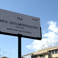 Roma, scoperta targa Via Rita Levi Montalcini