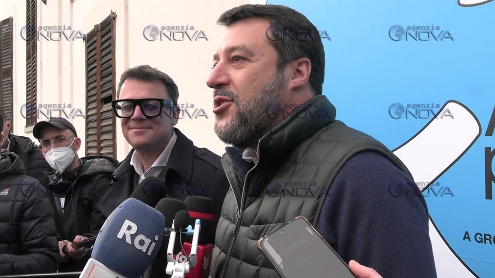 Matteo Salvini a Monza - su elezioni