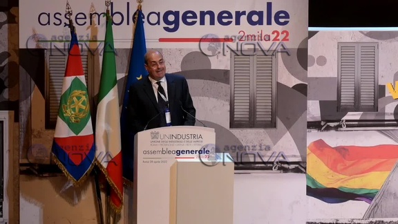 Roma, assemblea di Unindustria