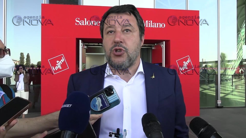 Salone del Mobile - Matteo Salvini