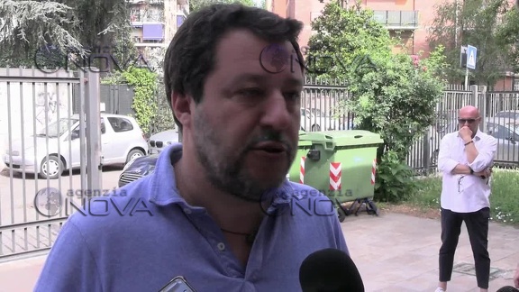 Matteo Salvini - Milano- viaggio in Russia
