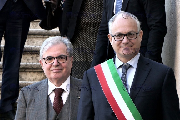 Roma: Gualtieri incontra prefetto Frattasi, "collaborazione molto positiva, lo stimo" - foto 2