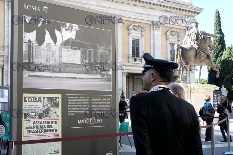 Mafie: una mostra in piazza del Campidoglio a Roma per ricordare le vittime invisibili - foto 8