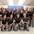 Calcio: la nazionale femminile saluta i tifosi a Fiumicino e vola a Manchester per gli Europei - foto 3