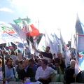 Elezioni: a Roma il comizio conclusivo della campagna elettorale della coalizione di centrodestra - foto