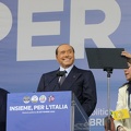 Elezioni: a Roma il comizio conclusivo della campagna elettorale della coalizione di centrodestra - foto 9